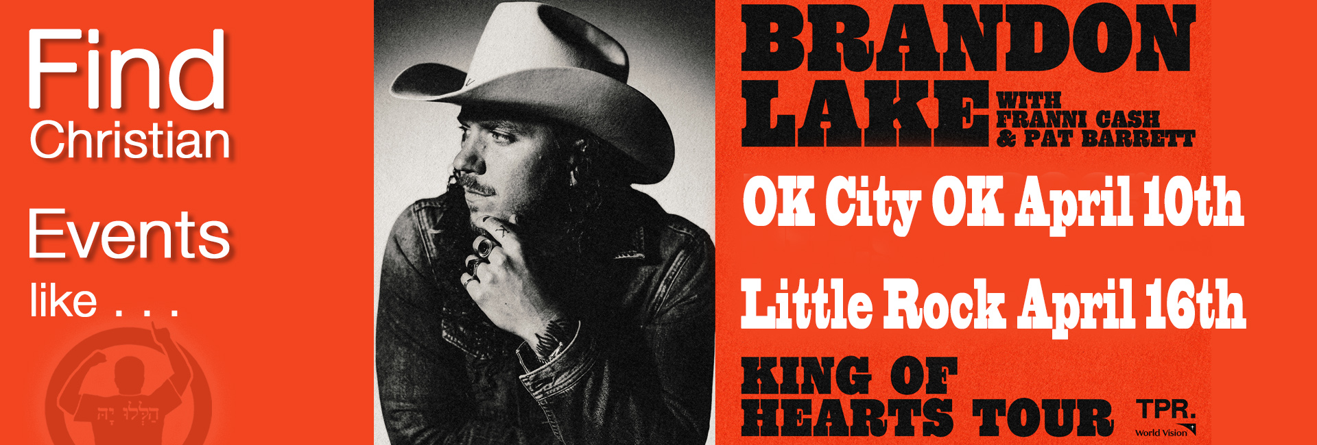 Brandon Lake in Little Rock